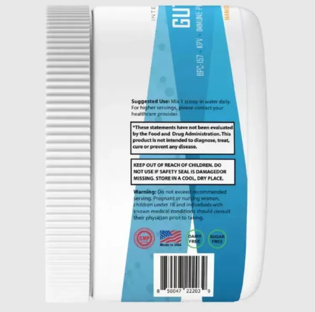 Пептиды BPC-157, KPV и А2 для здоровья ЖКТ (Манго)  Integrative Therapeutics/2