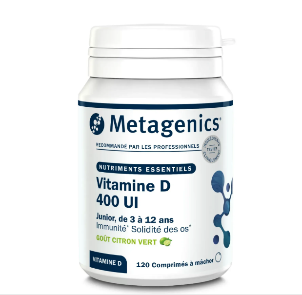Vitamine D 400 IU Junior (Витамин Д 400 МО Джуниор), Metagenics