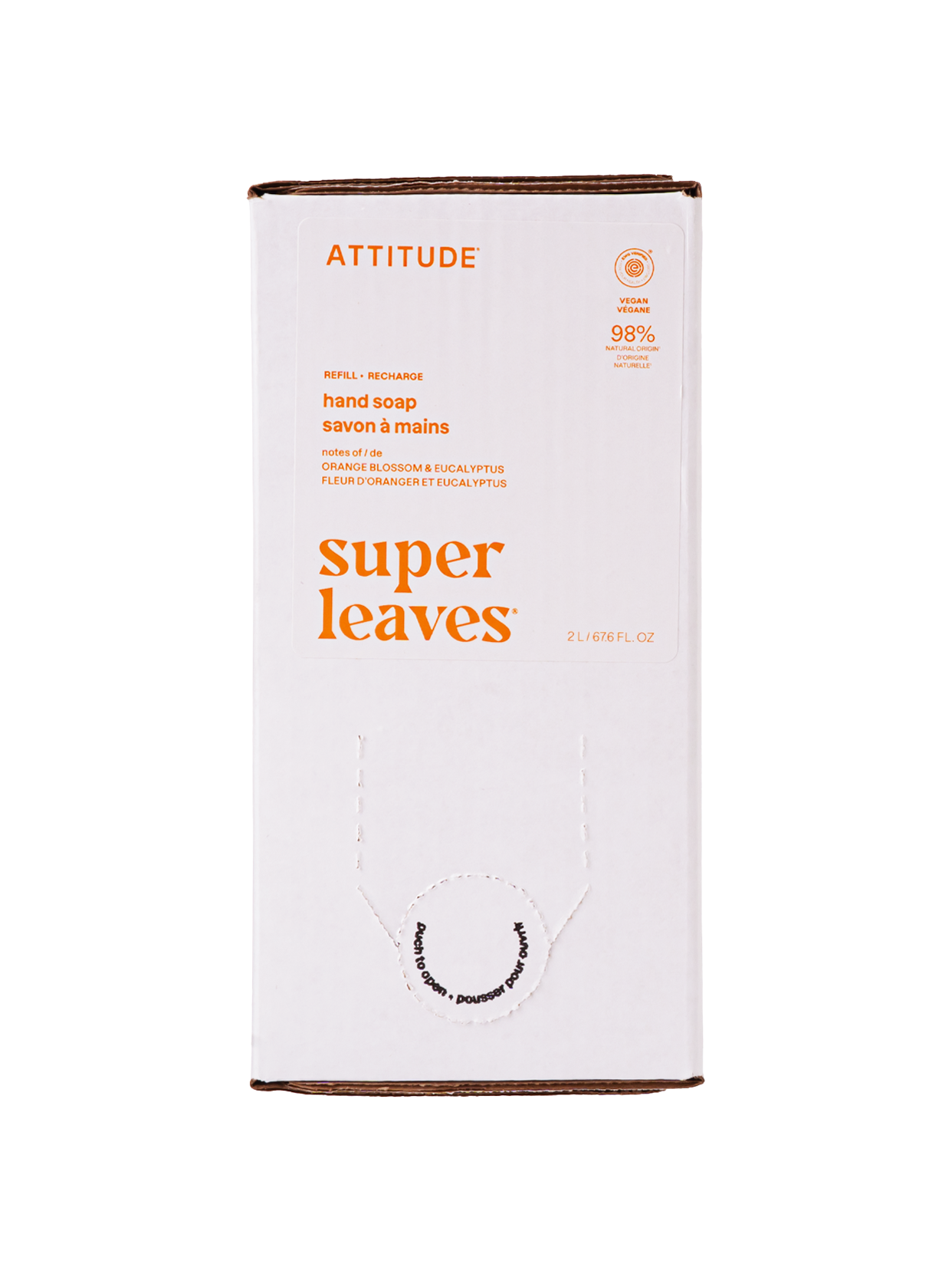 Мило для рук "Квітка апельсину та Евкаліпт" Super leaves, Attitude