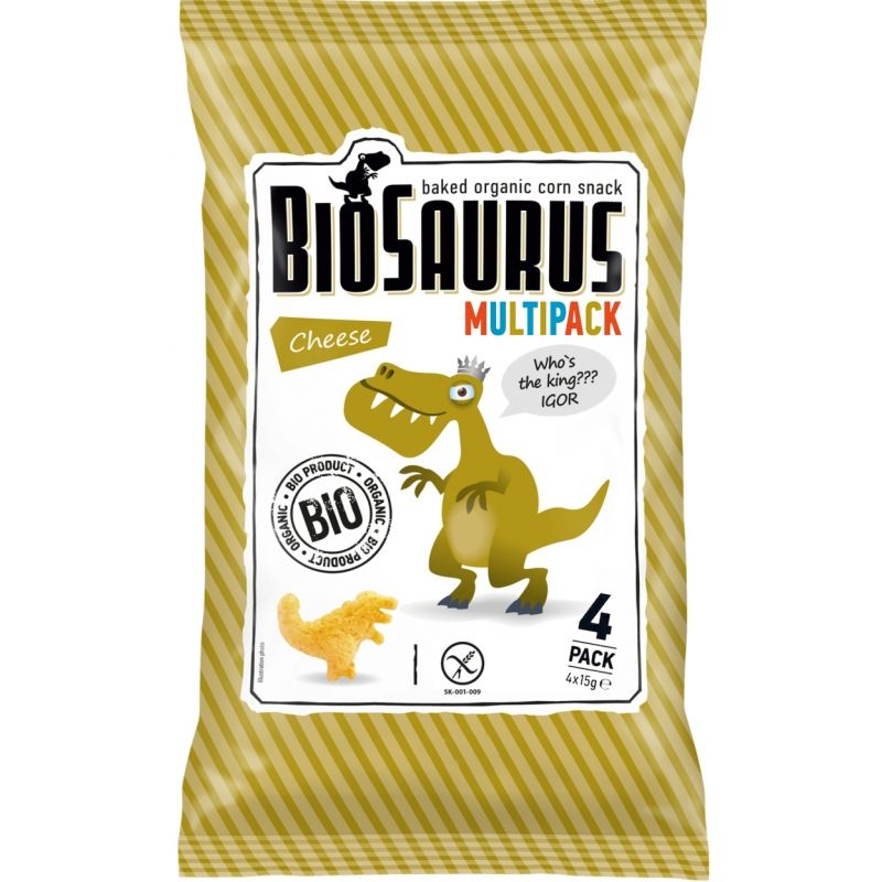 Кукурузные снеки с сыром органические 4*15г Mclloyd's,
