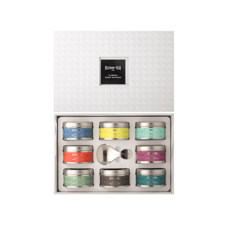 Набор из органического чая и ложки "Коллекция А. Дюкасса" Kusmi Tea, 