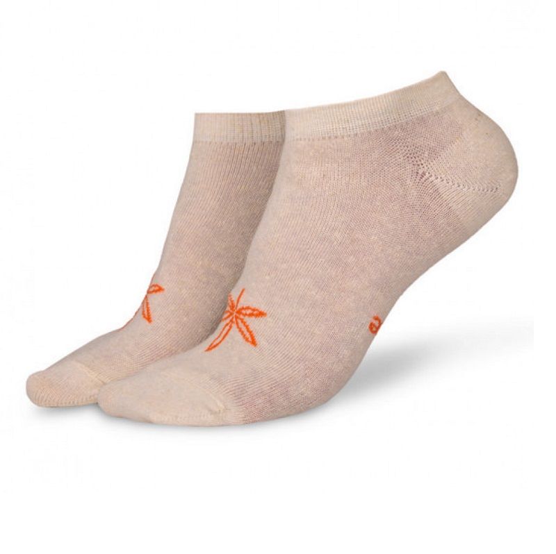 Шкарпетки конопляні бежеві низькі DevoHome, 
