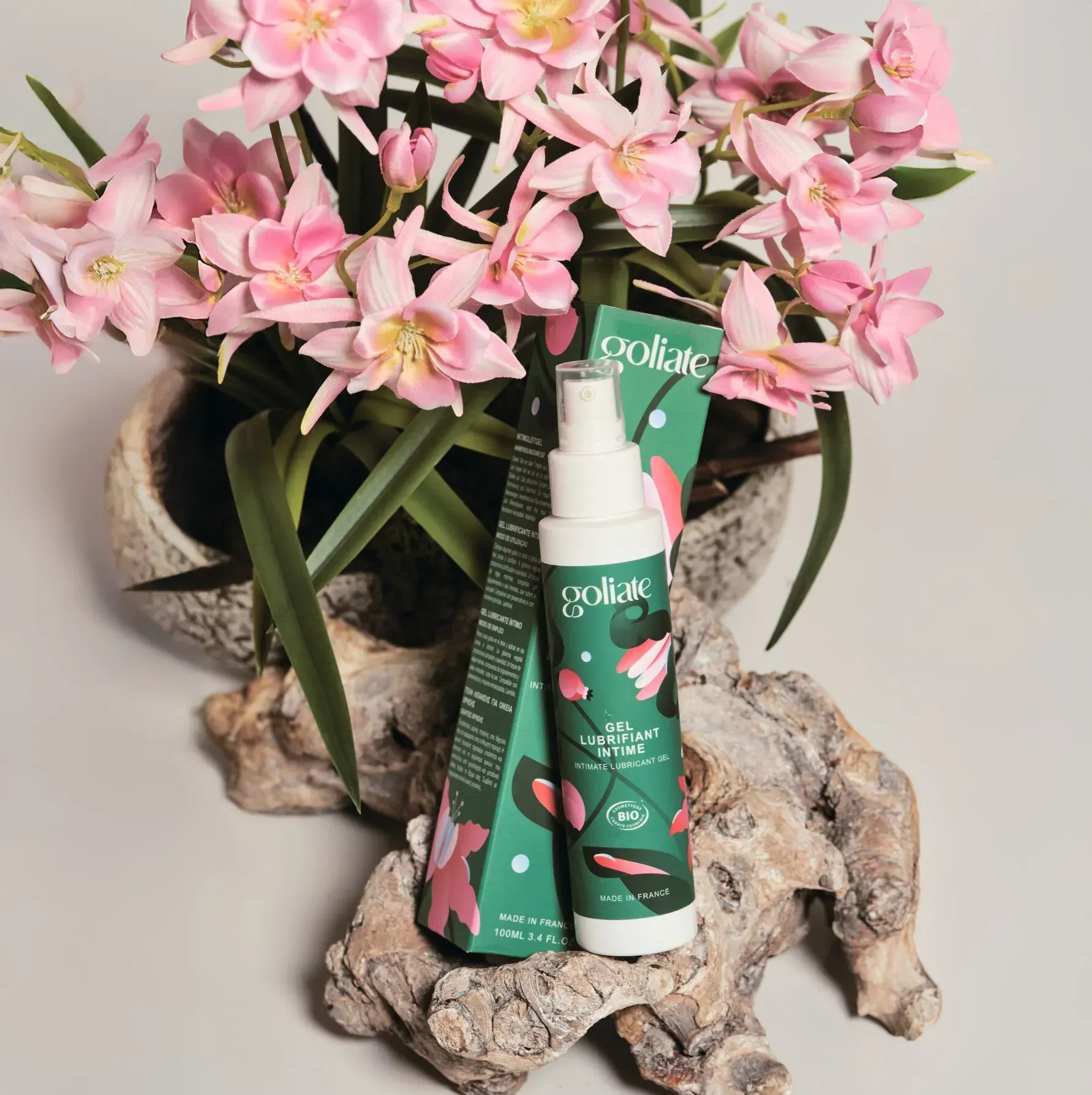 Гель-лубрикант екстракт червоних водоростей, веган-френдлі Goliate Gel Lubrifiant Intime/1