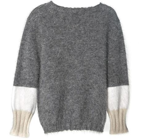 SWEATER CUMIN WOOL dark grey, Douuod/1