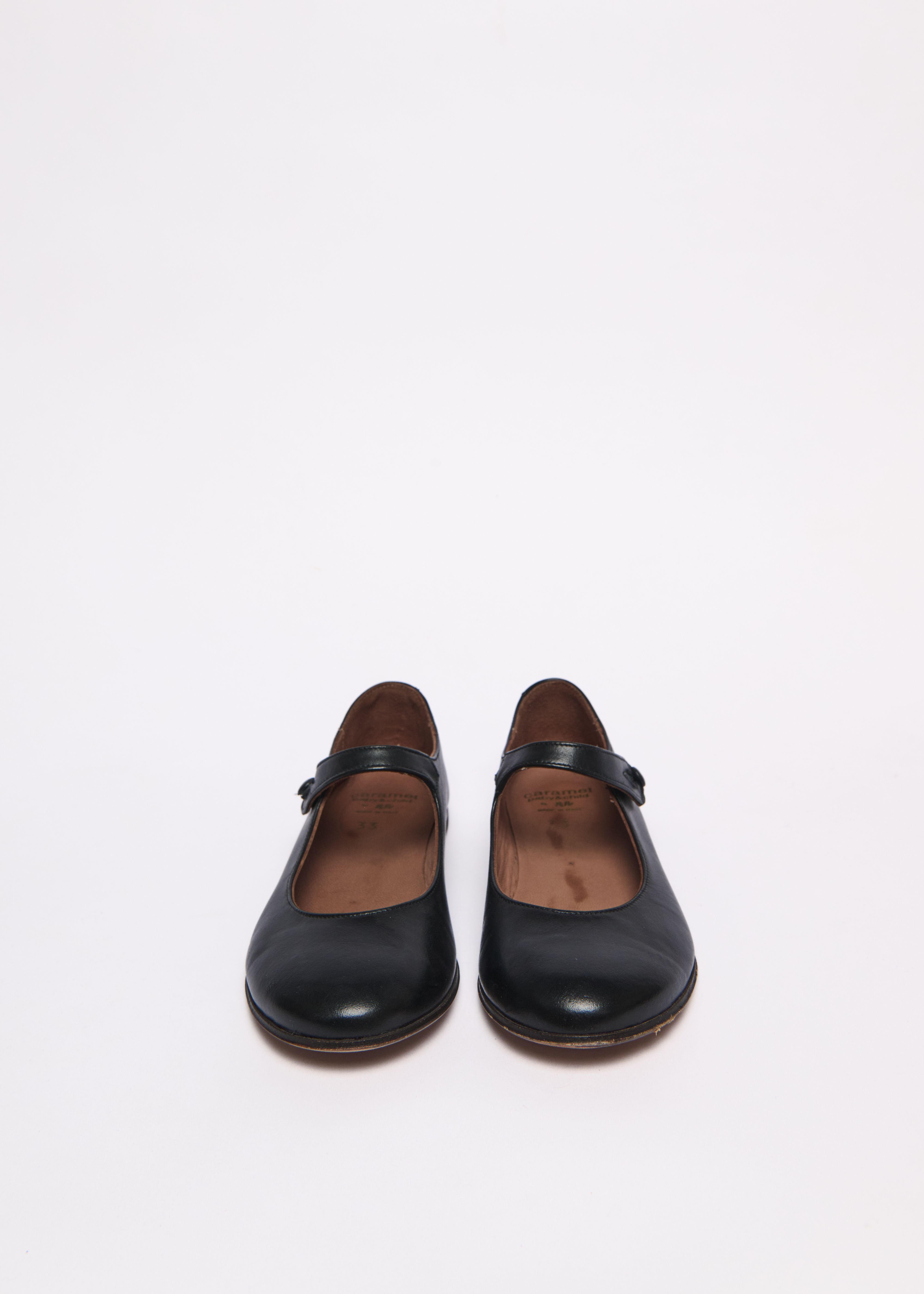Туфлі Mary Jane чорні Caramel, 