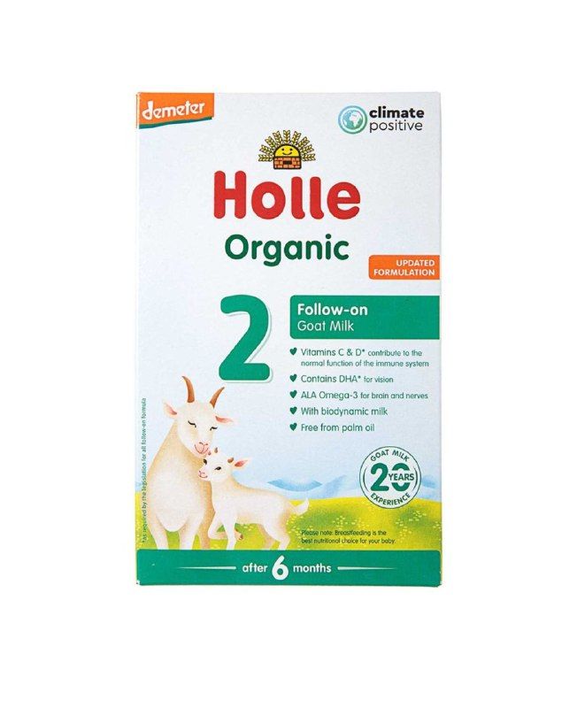 Суміш дитяча з козиного молока органічна Nº2 (3 6 місяців) Holle
