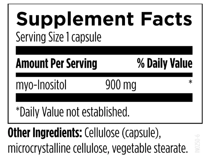 Inositol - Инозитол 900 мг Designs for Health/1