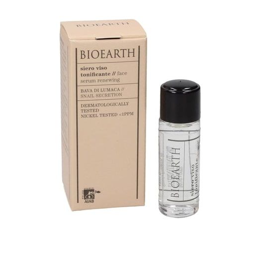 M&S Face Serum Tonifying - Snail Extract Сироватка регенируюча с тонизуючим ефектом для зневодненої та тьмяної шкіри Bioearth, 