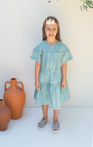 RHODES DRESS GREEN, Kokori Kids/3