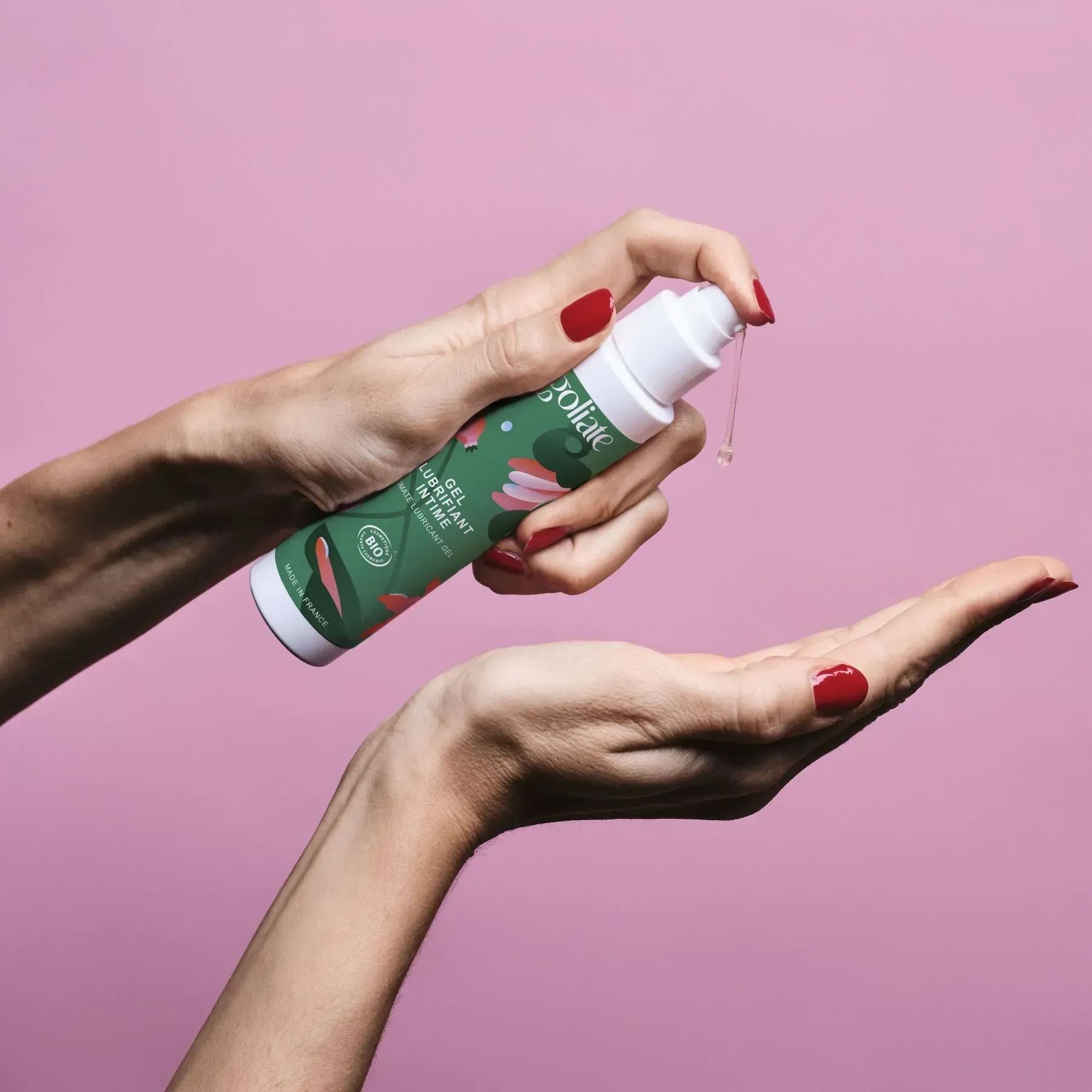 Гель-лубрикант екстракт червоних водоростей, веган-френдлі Goliate Gel Lubrifiant Intime/2