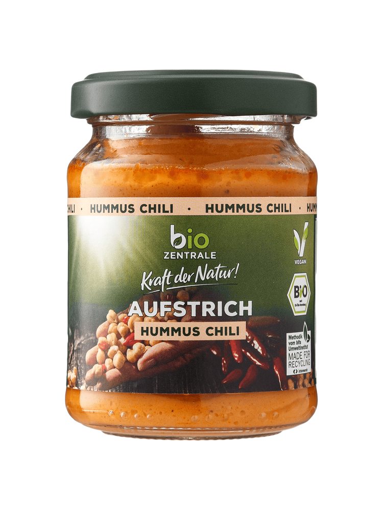 Паста для бутербродів з хумусом та чилі органічна Bio Zentrale,
