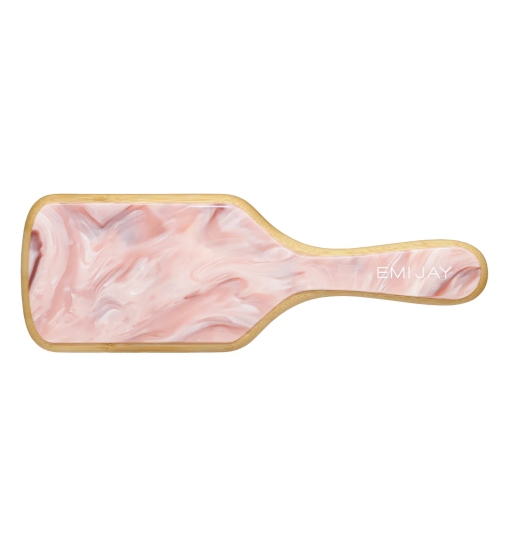 Bamboo Paddle Brush in Pink Chantilly – Бамбукова щітка для волосся «Pink Chantilly» Emi Jay, /1