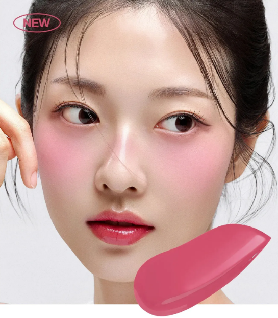 Увлажняющие жидкие ампульные румяна House of Hur Moist Ampoule Blusher Pink Rosie/1