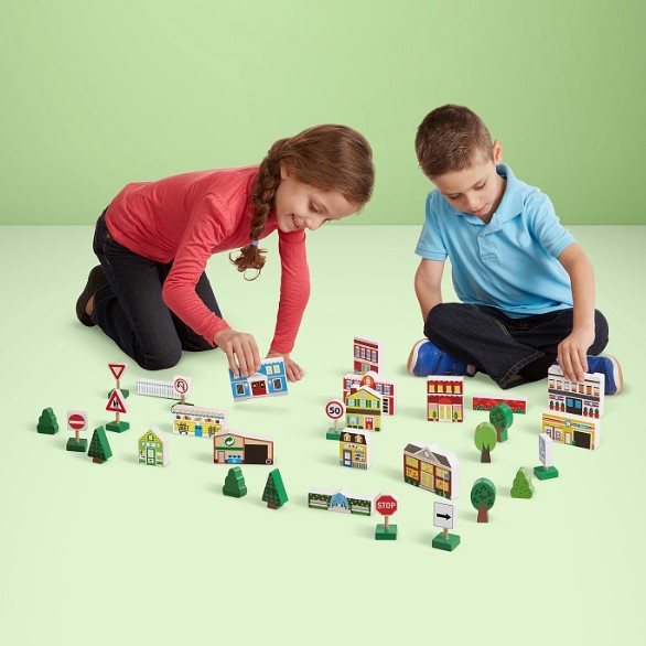 Деревянный набор "Город" Melissa&Doug/4
