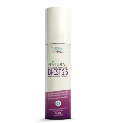 Natural Estrogen Bi-Est - Биоидентичный крем Эстриол и Эстрадиол 2,5 мг BIOLabs PRO,