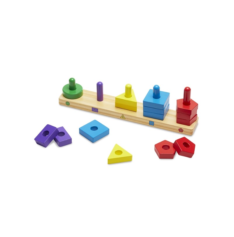Пірамідки на платформі от 2 лет Melissa&Doug/1