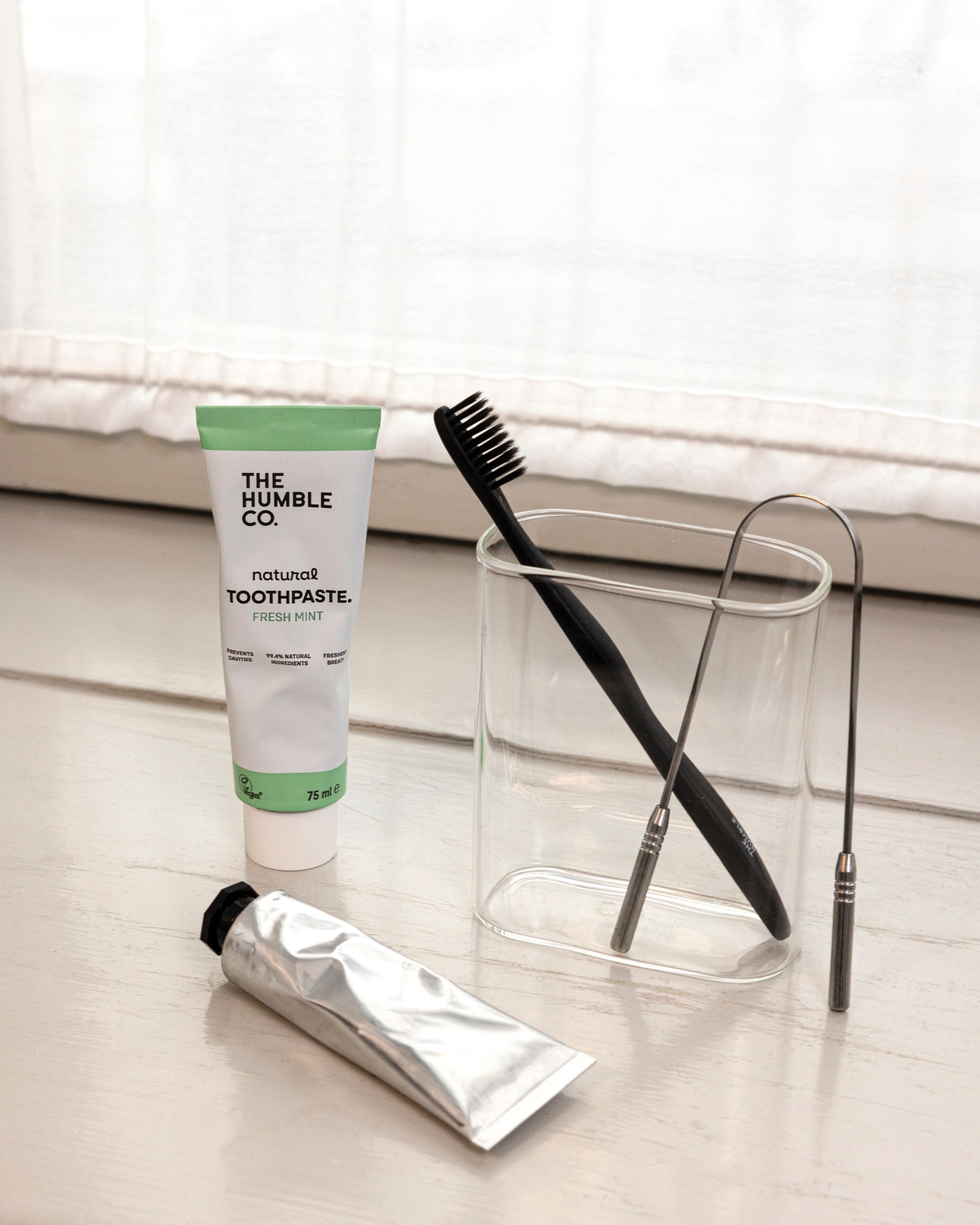 Щетка для языка металлическая The Humble Co./1