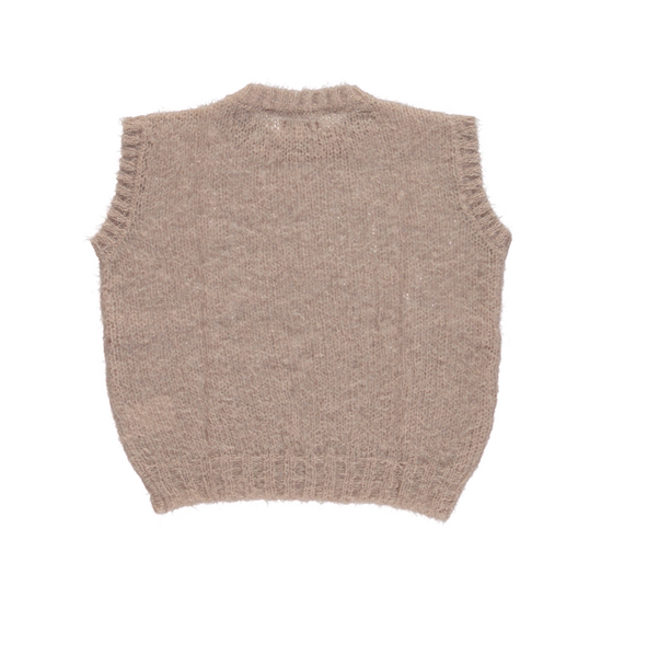 Chloe vest Ivory Bebe Organic, /1