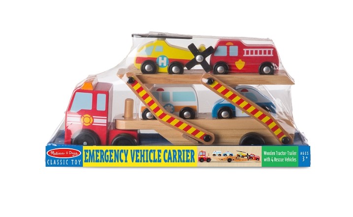 Деревянный аварийный перевозчик-трейлер Melissa&Doug/3