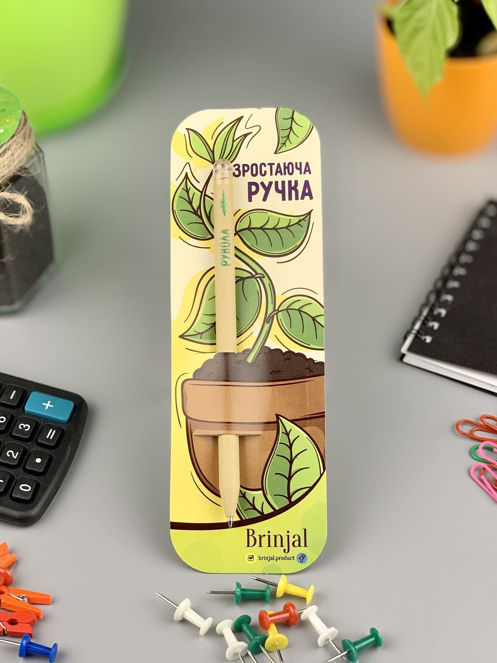 Растущая ручка Brinjal, 