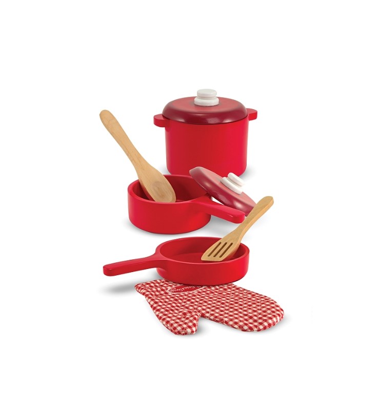 Игровой набор деревянной посуды Melissa&Doug/4