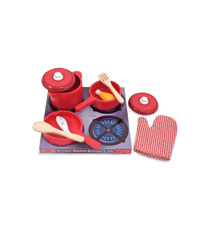 Игровой набор деревянной посуды Melissa&Doug/1