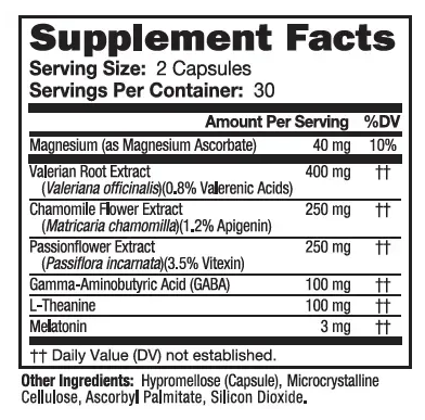 Nighttime Calming Complex / Нейро поддержка сна Neurobiologix /1