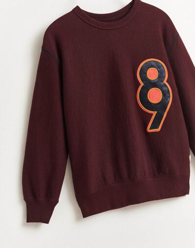 FAGO SWEATSHIRT AUBERGINE, Bellerose/2