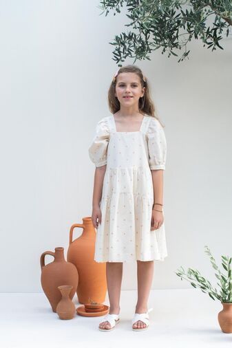 Nora Dress Copper spots, Kokori Kids/1