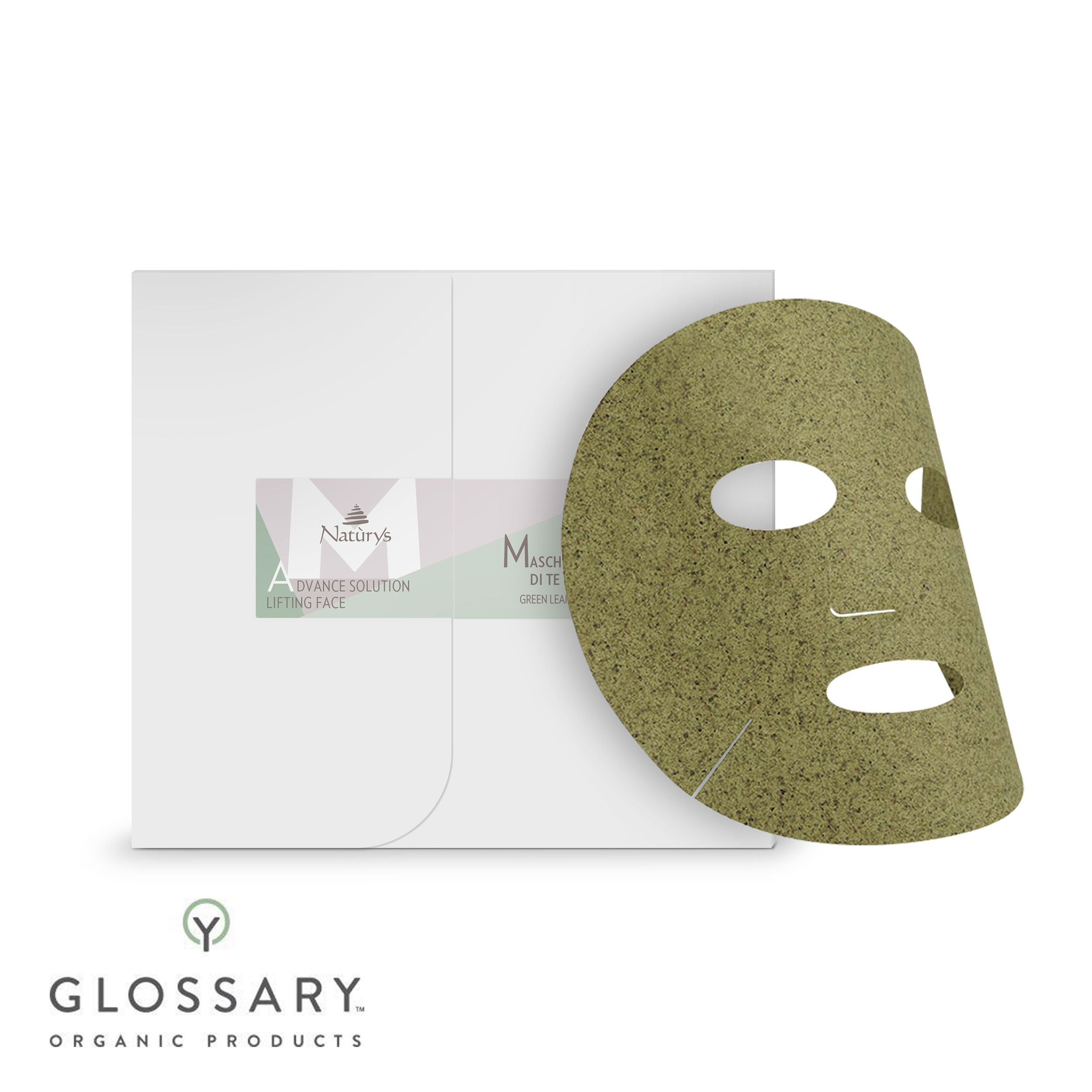 Маска для лица с листьями зеленого чая Advance Solution от Bema Cosmetici, 