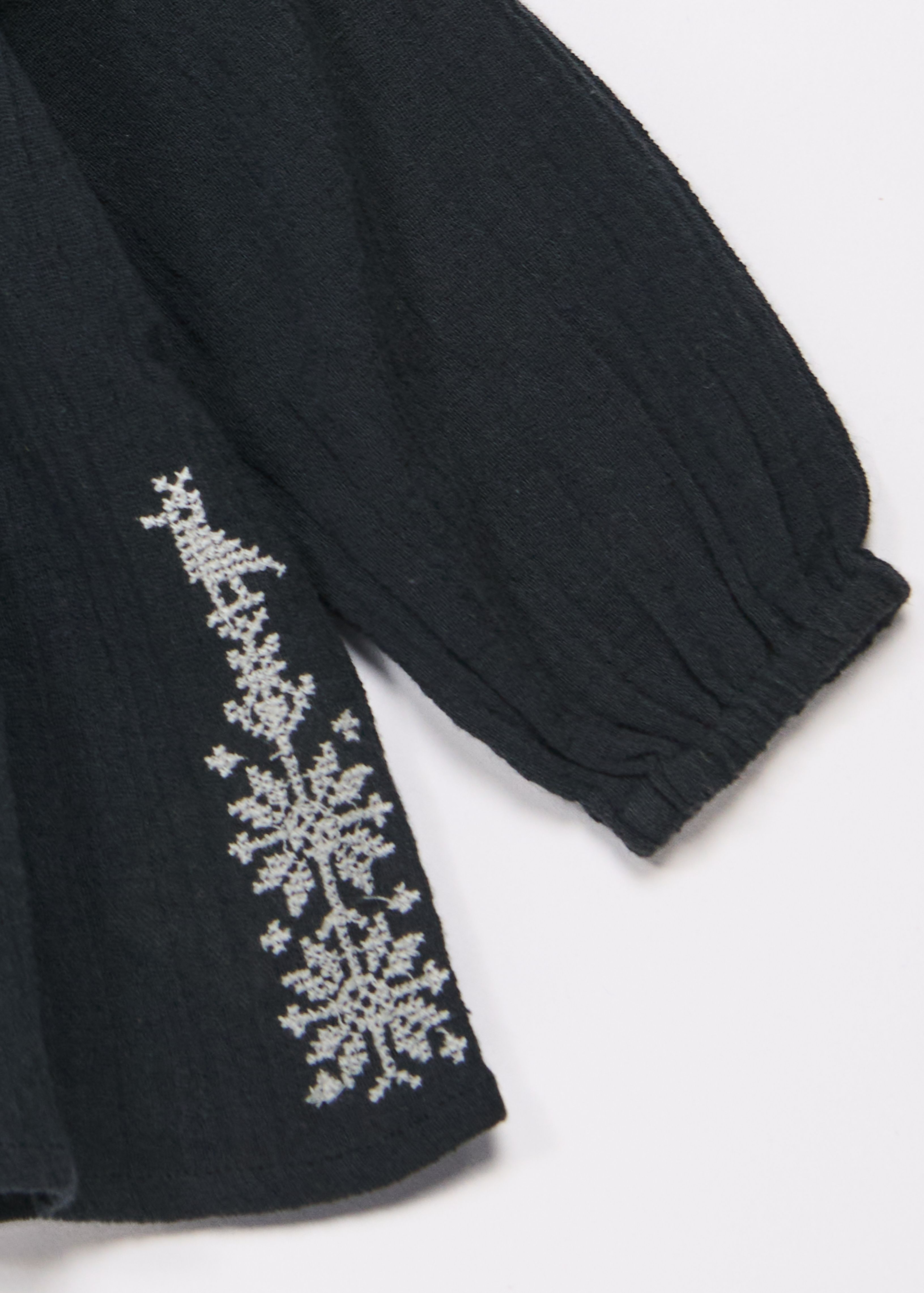 Тканий топ для немовлят чорний Caramel, /3