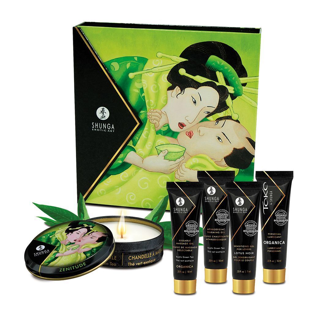 Подарочный набор Shunga GEISHAS SECRETS ORGANICA – Exotic Green Tea