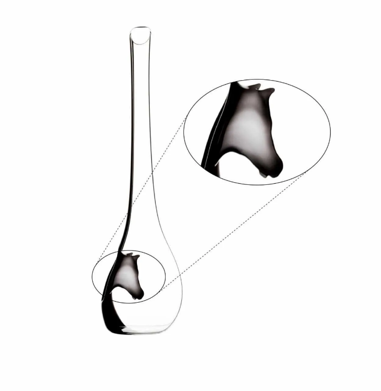 Кришталевий декантер Horse 1,766л, Riedel/1