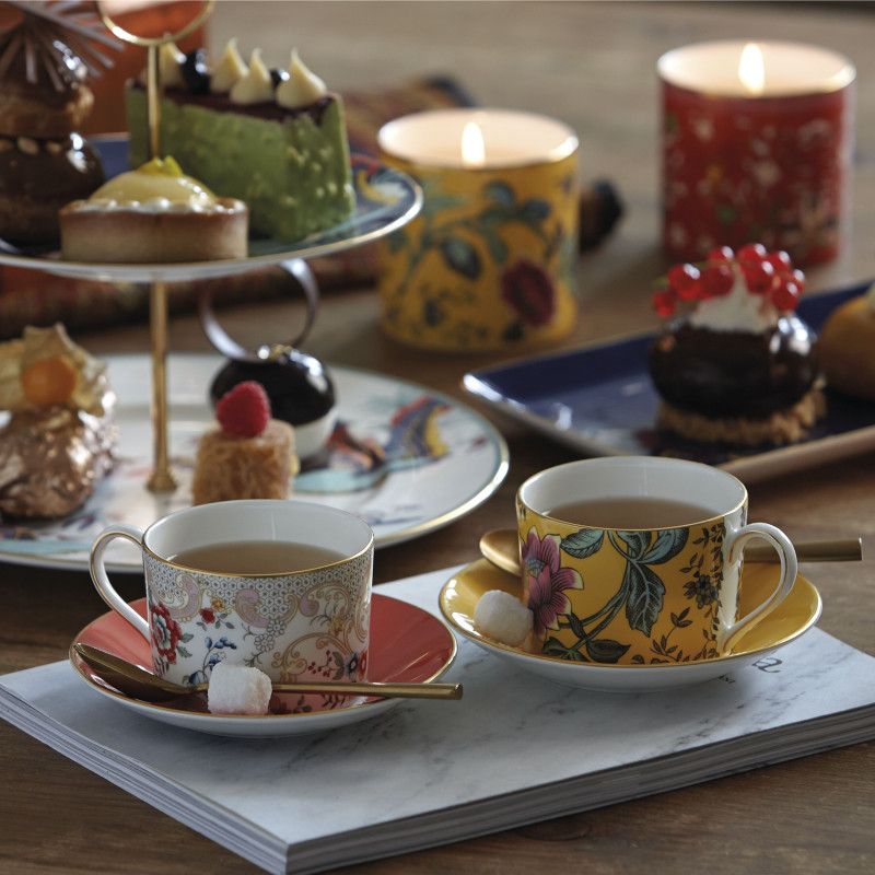 Чашка с блюдцем "Yellow Tonquin" Wonderlust, Wedgwood/1