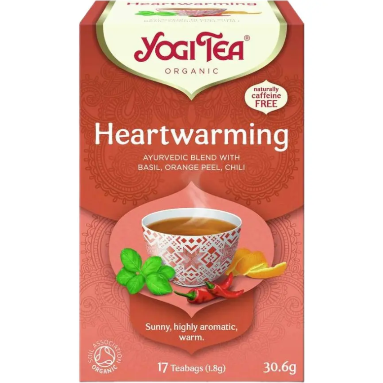 Чай травяной с пряностями "Согревающий" органический пакет, Yogi Tea