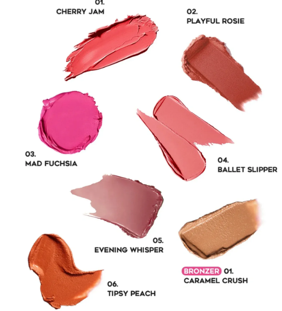 Кремовые румяна-стик с бархатистым финишем House of Hur Every Cheek Blush 05 Evening Whisper/2