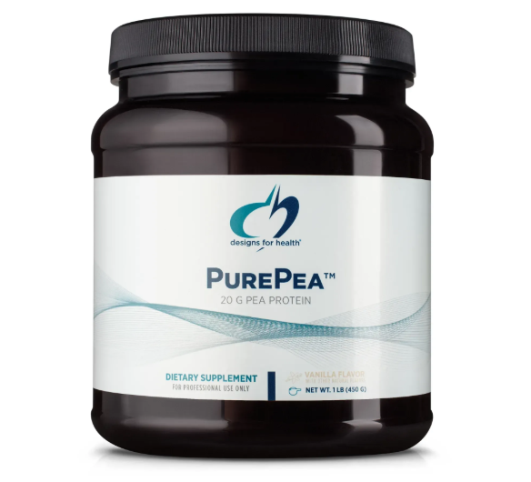 PurePea - Чистый Горох изолят горохового белка ванильный вкус Designs for Health