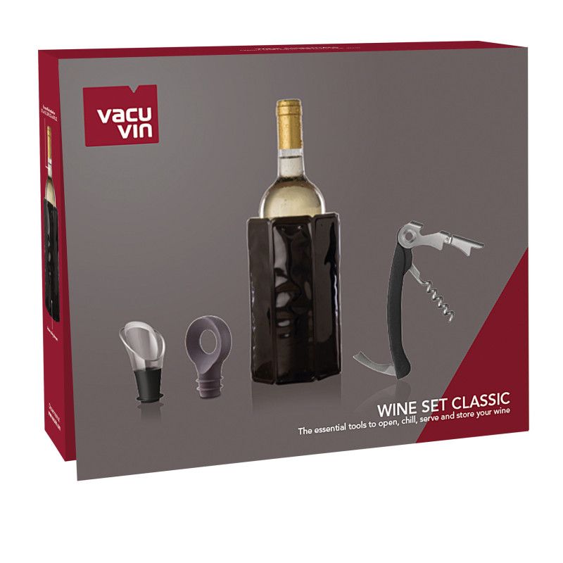 Подарунковий набір аксесуарів для вина Classic Vacu Vin/1
