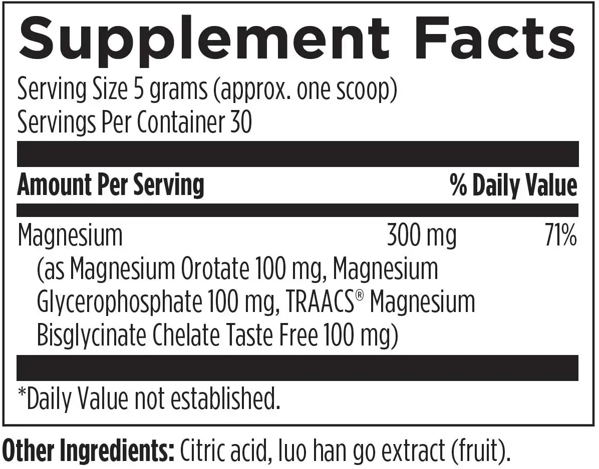 TriMag Supreme / Магний 3х видов в порошке Designs for Health/1