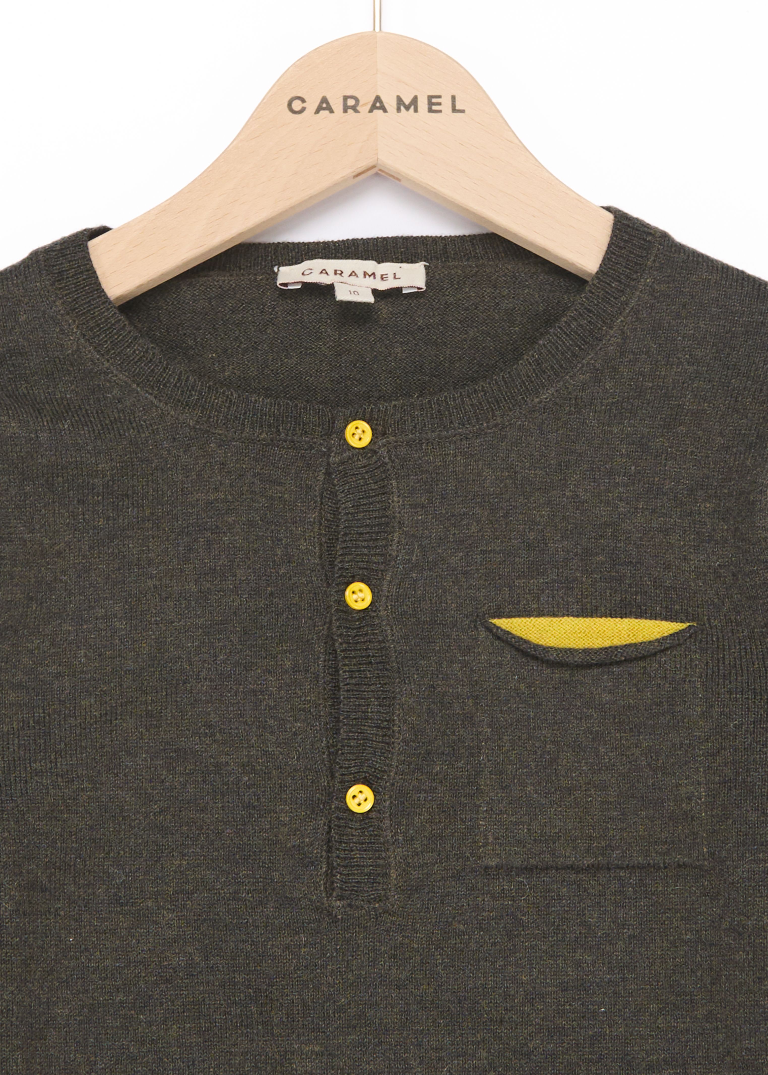 В'язаний джемпер лісова ніч Caramel,/1