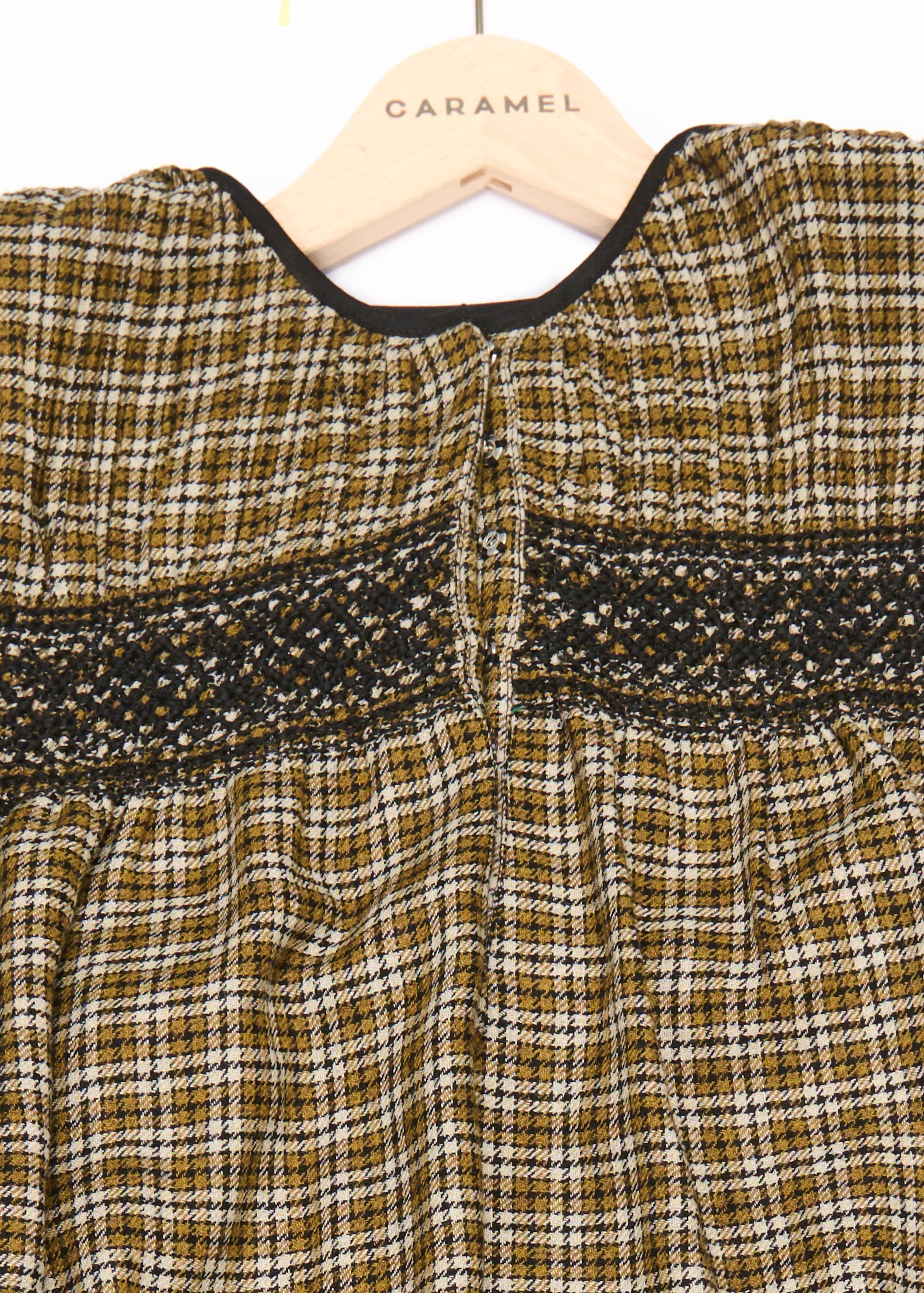 Платье в желтую клеточку Caramel, /1