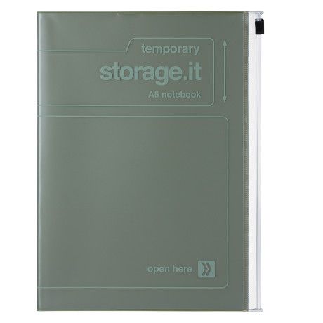 Блокнот A5 зелений Storage.It Mark's, 