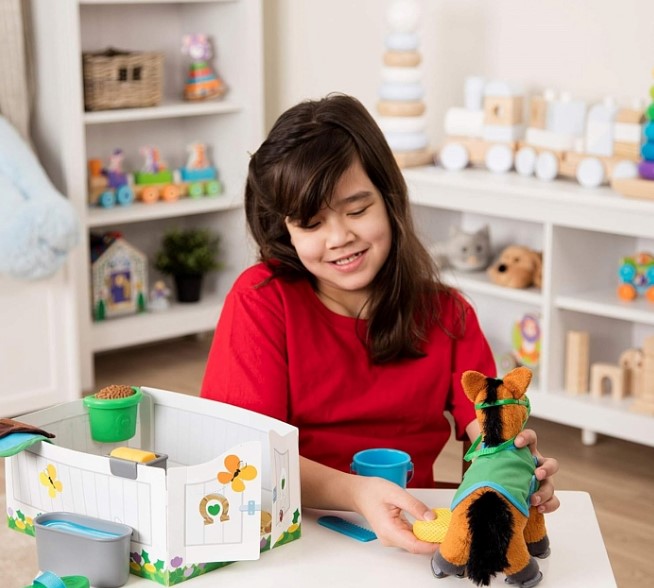 Игровой набор "Конюшня" Melissa&Doug/2