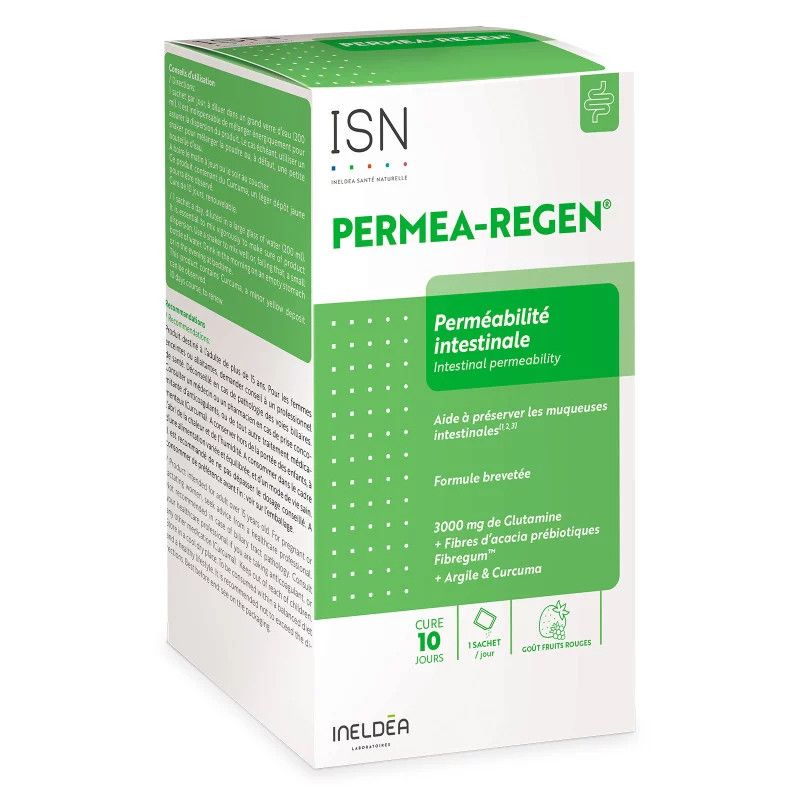 ПЕРМЕА регене - вирішення проблеми гіперпроніцаемості кишечника INELDEA Santé Naturelle,