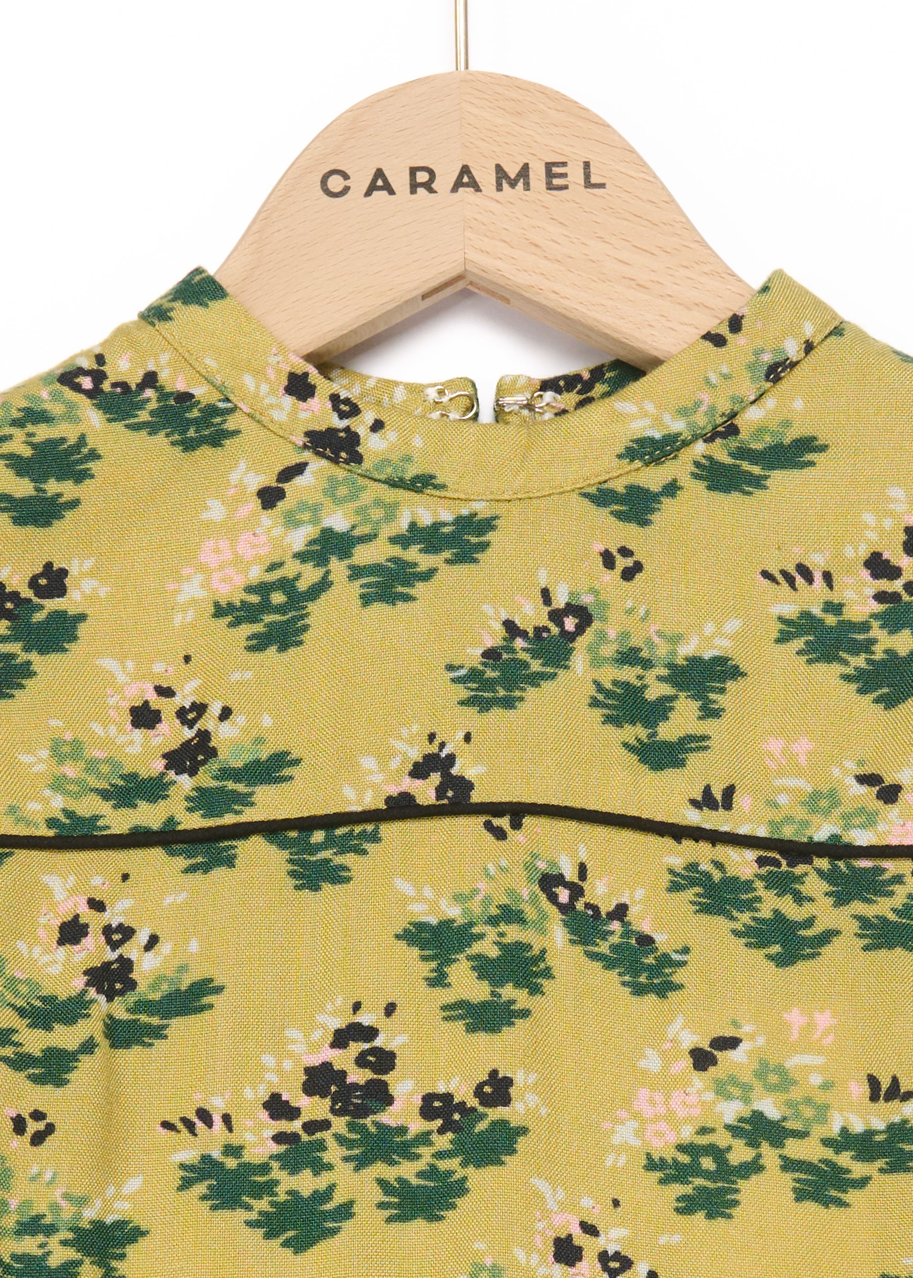 Сукня зеленувато-жовта Caramel,/1