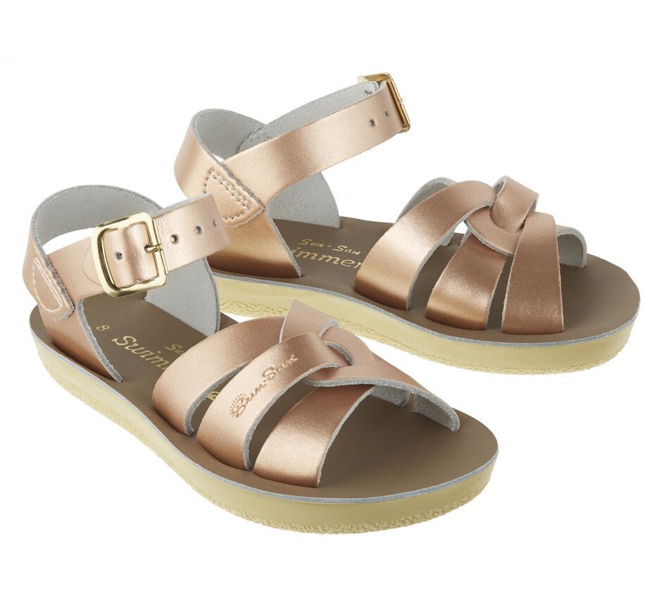 Swimmer Child Rose Gold Salt water sandal, 