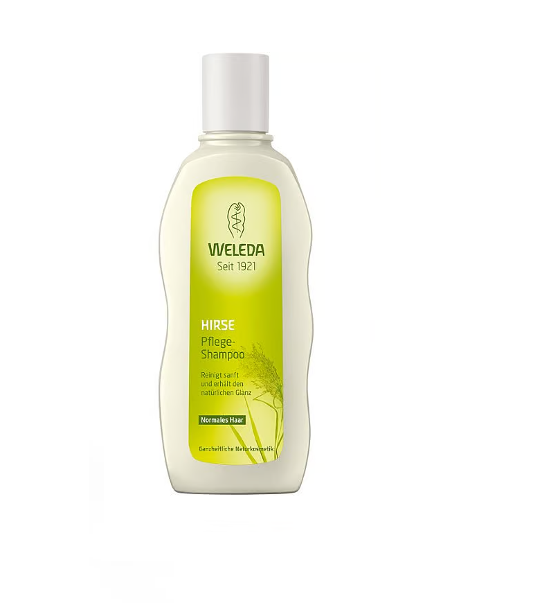 Шампунь-уход для нормальных волос с экстрактом проса Weleda, 
