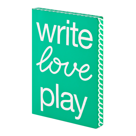 Блокнот Пиши Люби Играй "Write Love Play" Nuuna,  