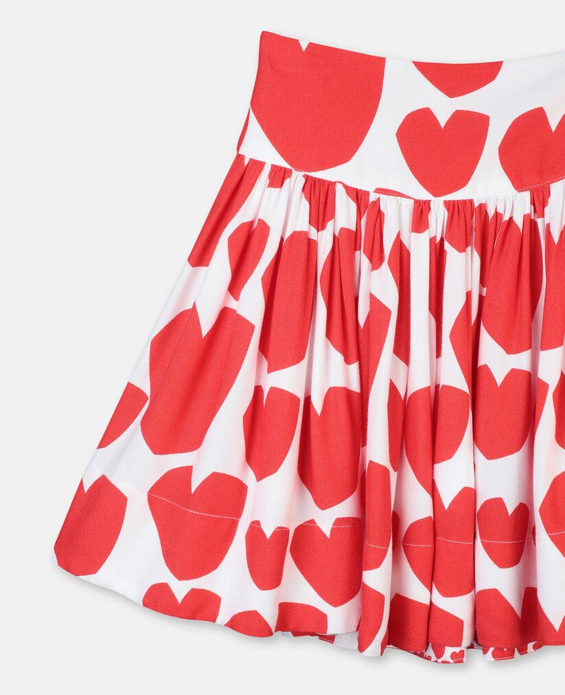 HEARTS VISCOSE SKIRT Stella McCartney, /1