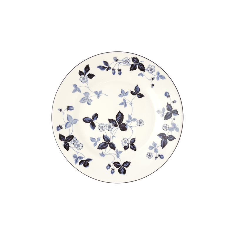 Тарелка синяя 20см Wild Strawberry, Wedgwood